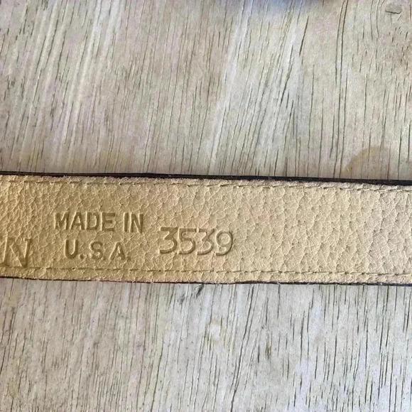 Amiee Lynn women’s leopard print belt size Medium squared buckle preloved - Picture 5 of 8